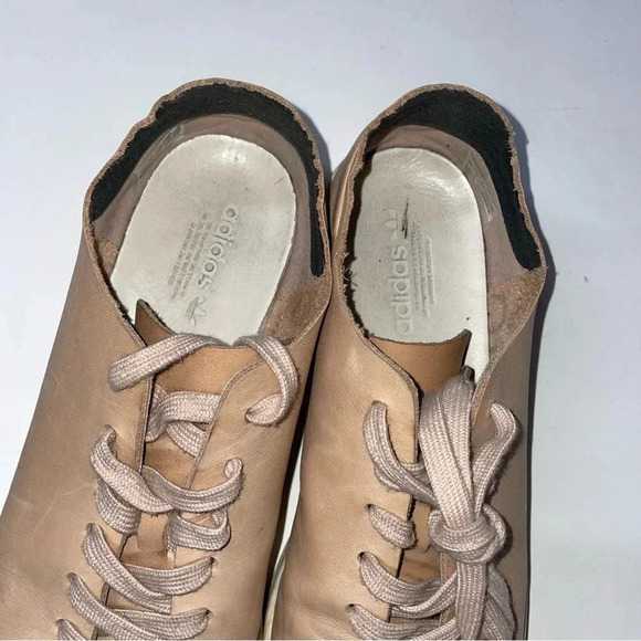 Adidas Womens Stan Smith Sneakers in Nude / Dust pearl Size 7.5 - Picture 3 of 8